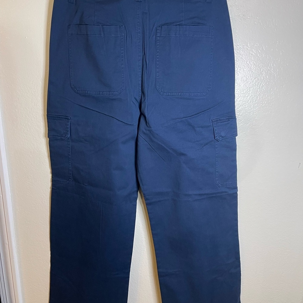 Frye Pants Women's navy  Cargo Relaxed Hiking Outdoors Nature Naturalist 10 - Picture 6 of 6